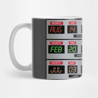 Time Circuits Mug